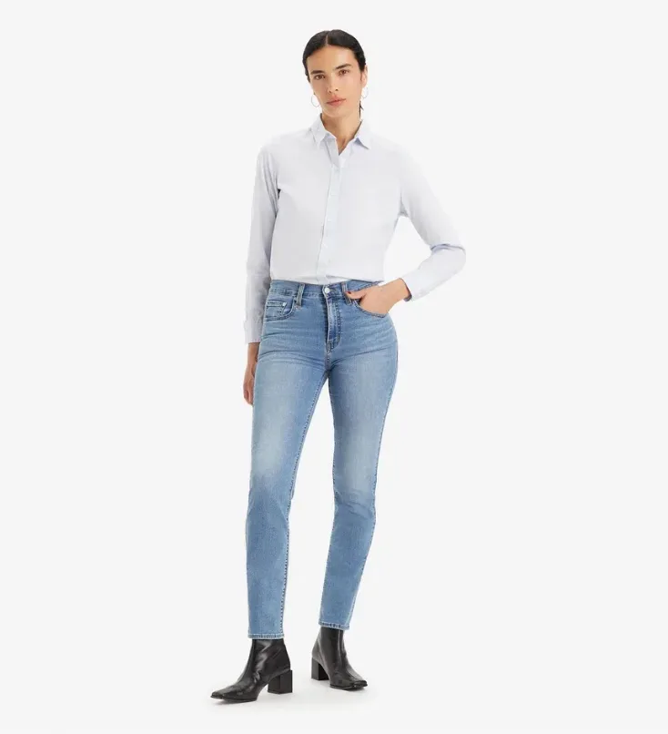 Jeans Levis para dama 724 0278 High Rise Slim Straight