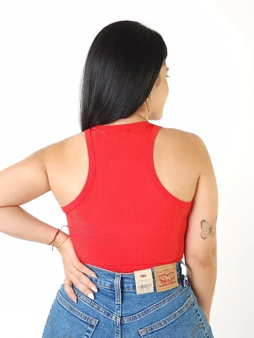 Blusa para dama color rojo