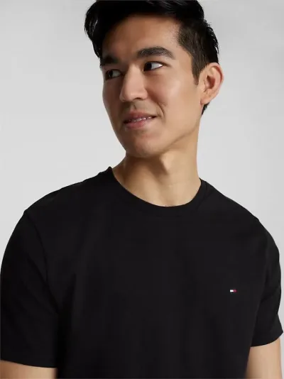 Camiseta Tommy Hilfiger para caballero color negro