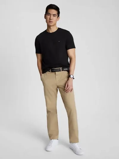 Camiseta Tommy Hilfiger para caballero color negro