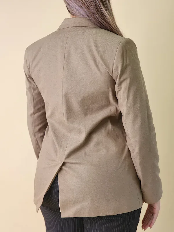 Blazer Estivaneli para dama AVCW-63903 COLOR CAFE