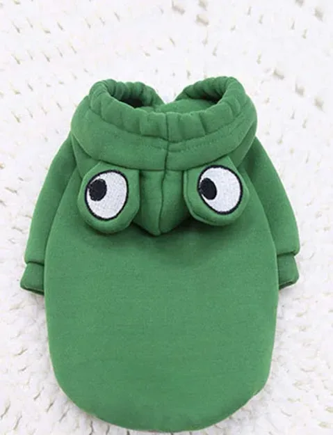 Disfraz para mascotas color verde