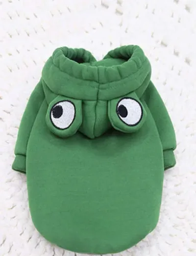 Disfraz para mascotas color verde