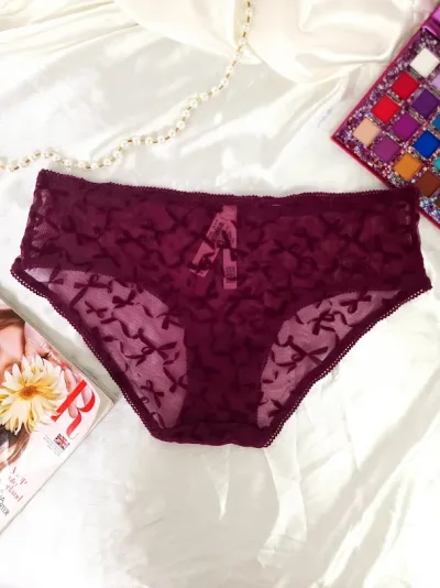 Braga Victoria's Secret para dama color vino