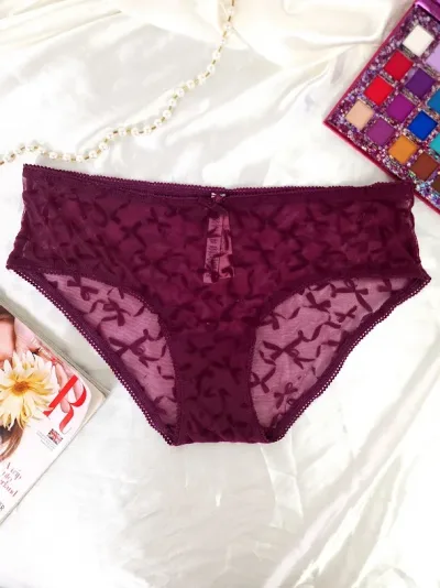 Braga Victoria's Secret para dama color vino
