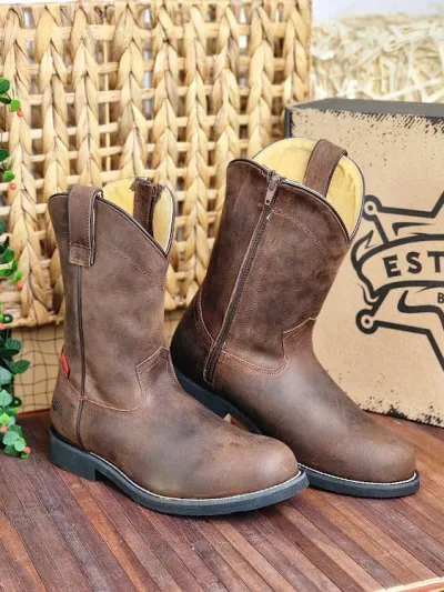 Botas Establo para caballero Choco 02