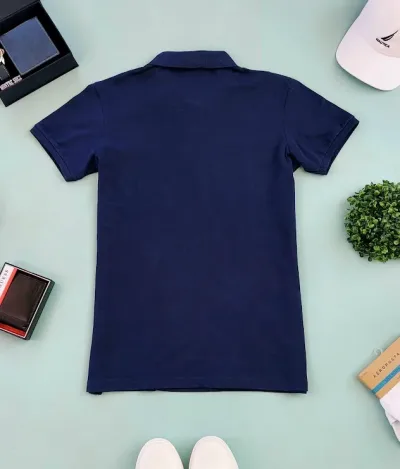 Camiseta Cambrige Polo Club para Caballero color azul oscuro