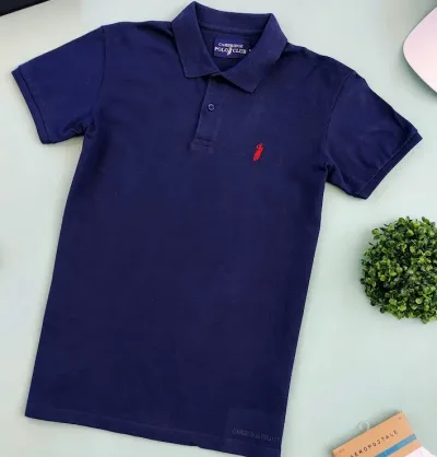 Camiseta Cambrige Polo Club para Caballero color azul oscuro