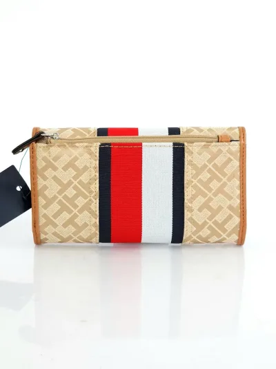 Cartera Tommy Hilfiger para Dama color beige