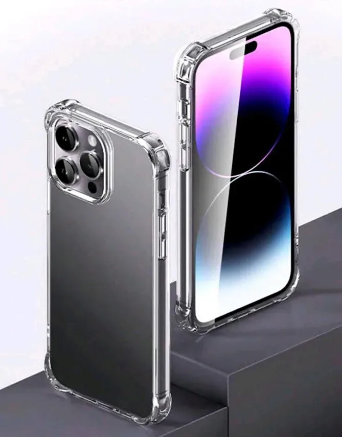 Funda para celular transparente