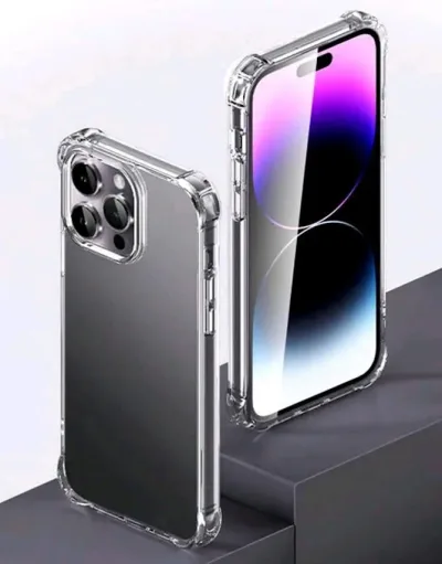 Funda para celular transparente
