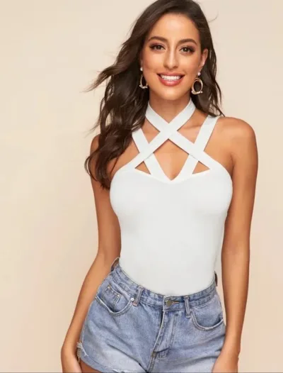 Blusa para dama color blanco
