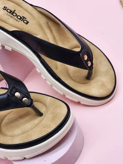 Sandalias Sabata para dama loren-2511 BLACK