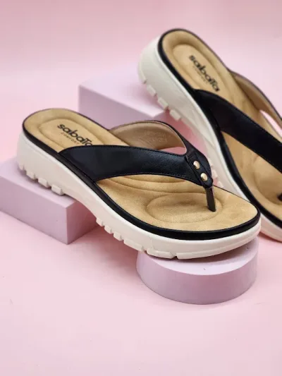 Sandalias Sabata para dama loren-2511 BLACK