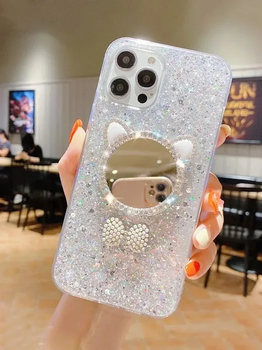 Funda para celular con diseño de gato