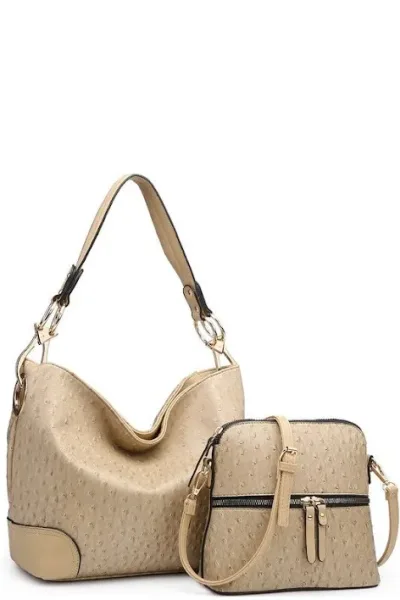 Bolso para dama color beige