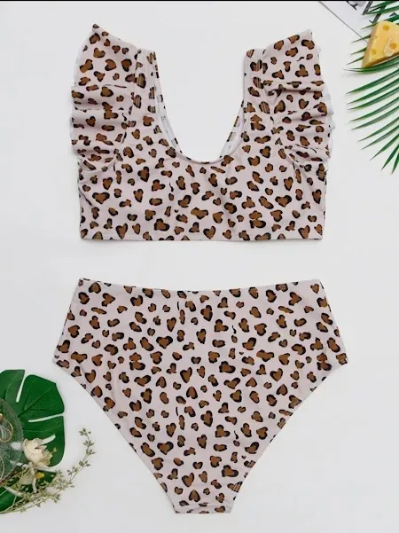 Vestido de baño para dama diseño animal print