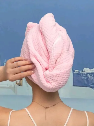 Gorro absorbente con diseño de lazo