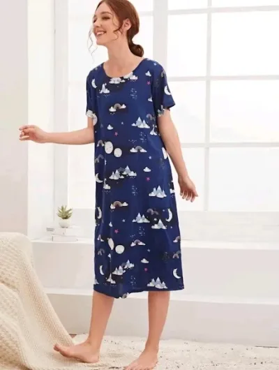 Pijama para dama color Azul