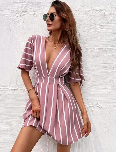 Vestido para dama diseño a rayas