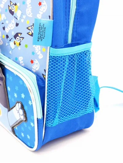 Salveque Bluey para niños color celeste