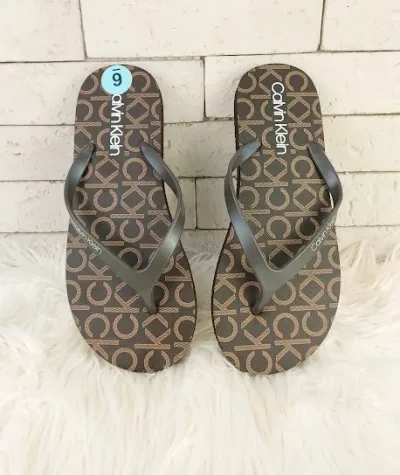 Sandalias Calvin Klein para dama color café