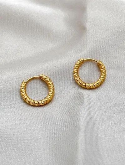 Argollas de acero inoxidable para dama