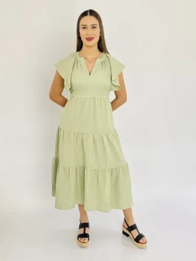 Vestido Color verde para Dama