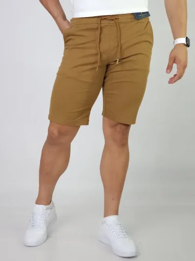 Short Cambridge Polo Club para caballero color camel