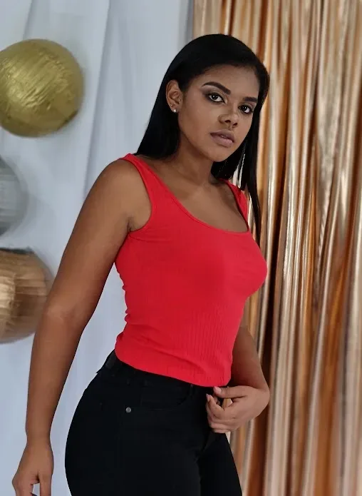 Blusa para dama color rojo