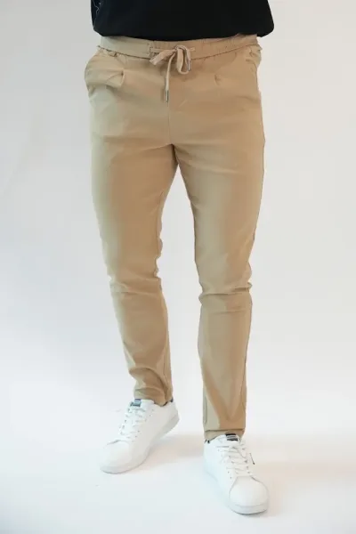 Jogger  Hummer para caballero color beige H2410-14-189