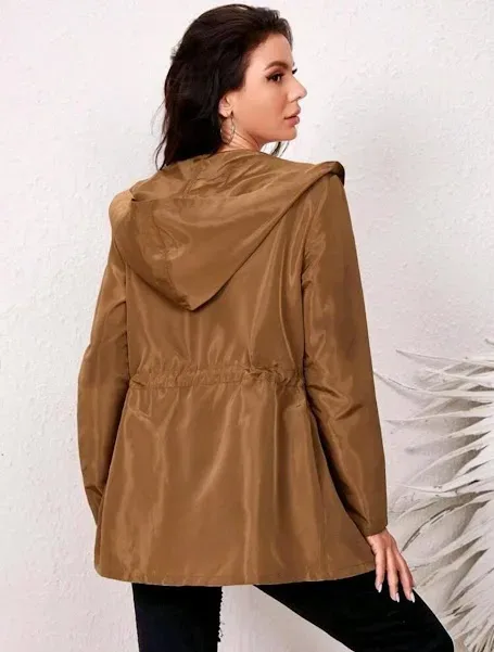 Jacket para dama color café