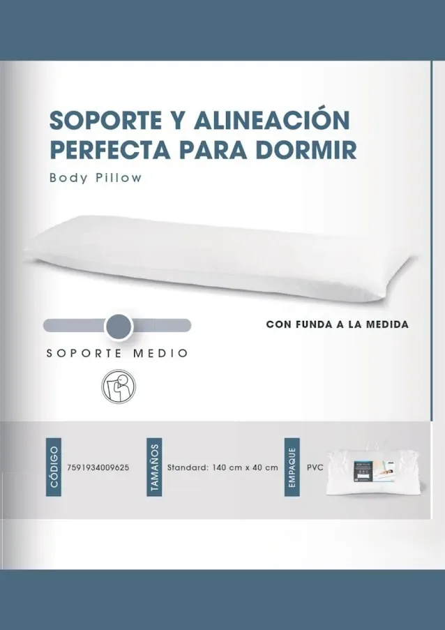 Almohada Body Pillow