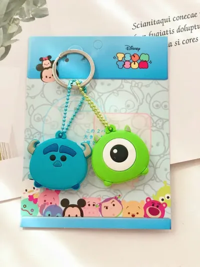 Funda para llave con diseño de Mike Wazowski y Sullivan.