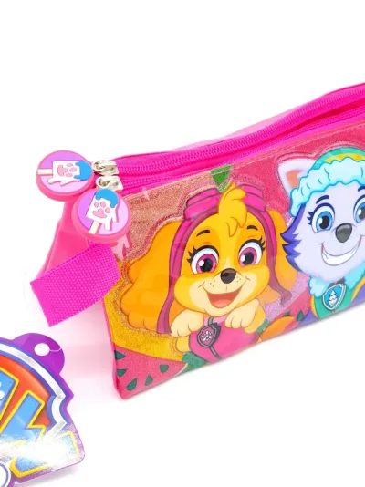 Cartuchera de Paw Patrol color rosado