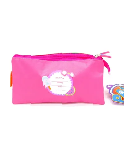 Cartuchera de Paw Patrol color rosado