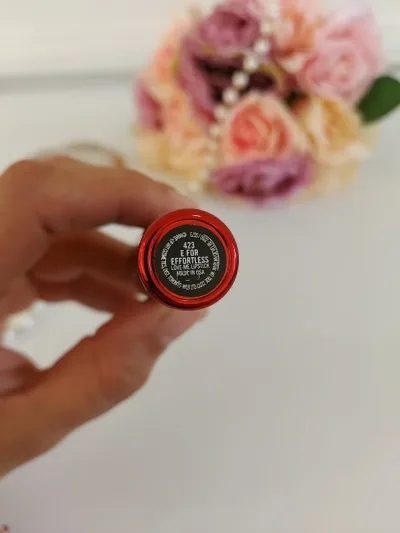 Lápiz labial MAC color vino 423