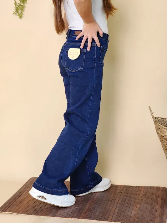 Jeans Cambridge Polo Club para niña CP-7-162434 COLOR AZUL OSCURO