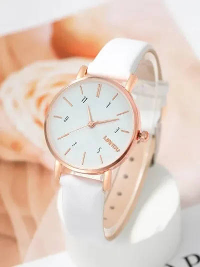 Reloj para dama color blanco