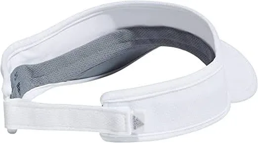 Visera Adidas para dama color blanca con gris