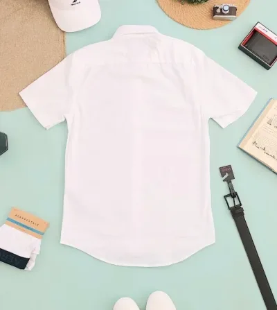 Camisa Tommy Hilfiger para caballero color blanco