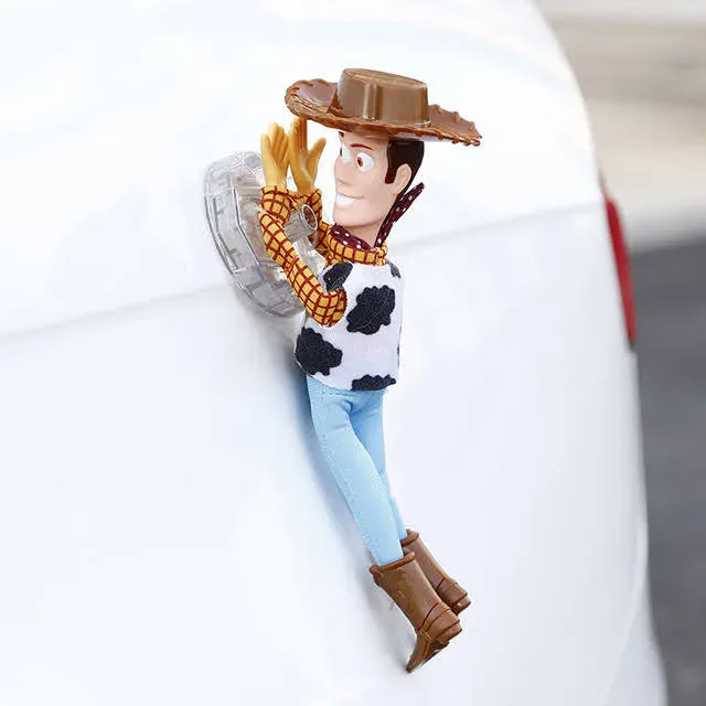 Peluches para pegar en el carro de woody y Buzz Lightyear