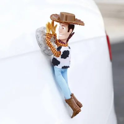 Peluches para pegar en el carro de woody y Buzz Lightyear