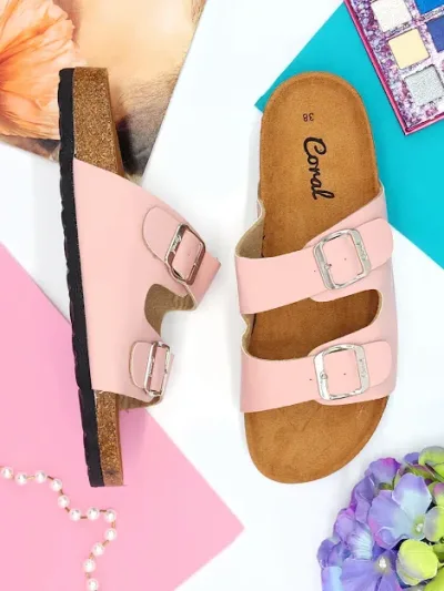 Sandalias Coral para dama color Pale Pink Caterina