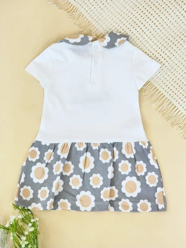 Mini Vestido Everfit para niña 10240Z #MULTICOLOR
