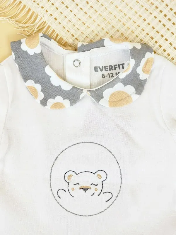 Mini Vestido Everfit para niña 10240Z #MULTICOLOR