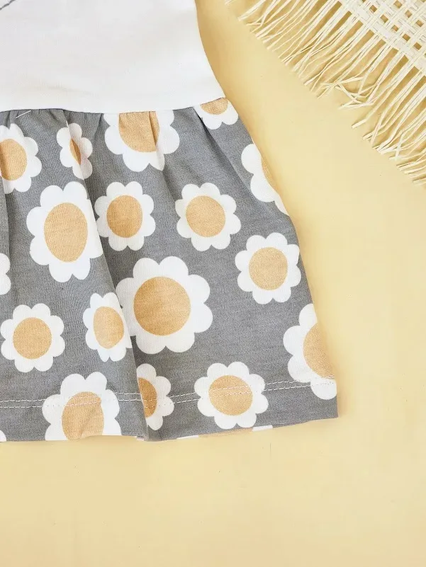 Mini Vestido Everfit para niña 10240Z #MULTICOLOR
