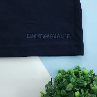 Camiseta Cambridge Polo Club para caballero diseño a rayas.