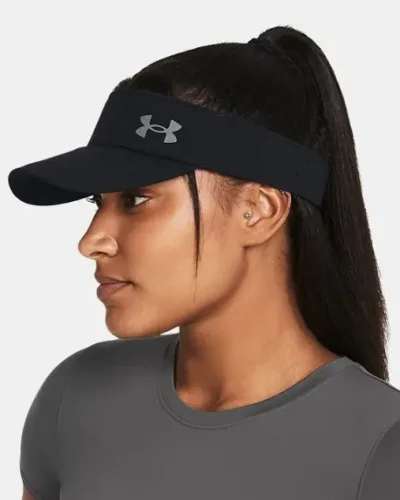 Visera Under Armour para dama color negro
