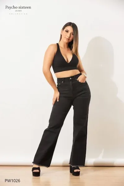 Jeans PSYCHO SIXTEEN para dama High rise Mom jeans PW1026